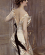 Kleid, Abendkleid, Jahrhundertwende 1905